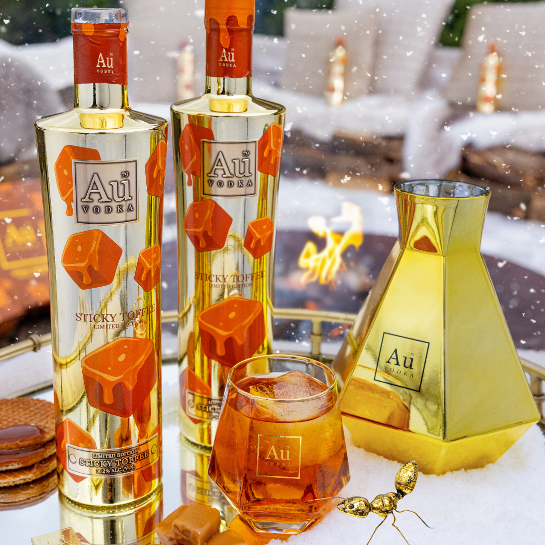 Au Vodka Sticky Toffee 70cl