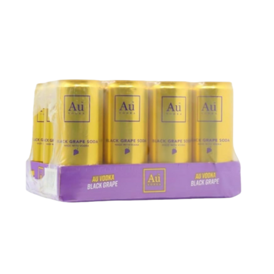 Au Vodka Black Grape Pre-Mixed Cans