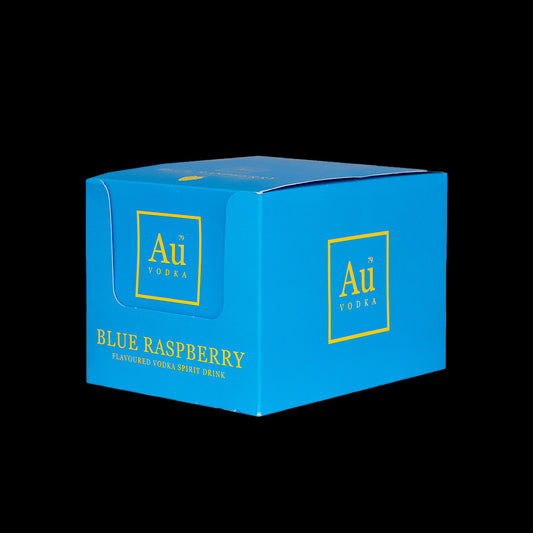 Au Vodka Blue Raspberry Miniature Case of 12