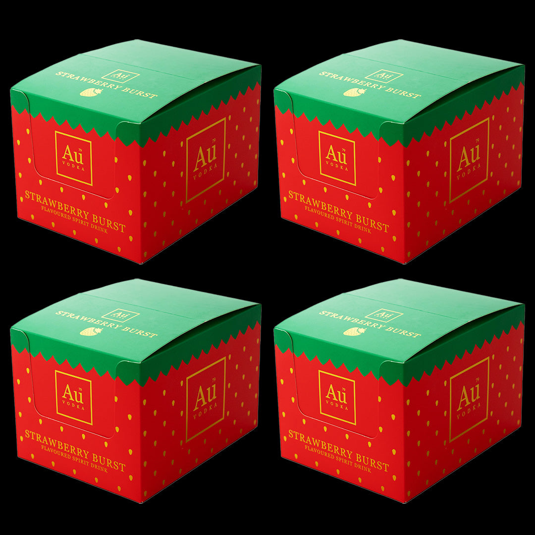 Au Vodka Strawberry Burst Miniatures Case of 12