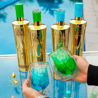 Au Double Wall Glass - Au Vodka