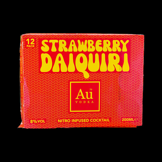 Au Vodka Strawberry Daiquiri Cocktail Cans