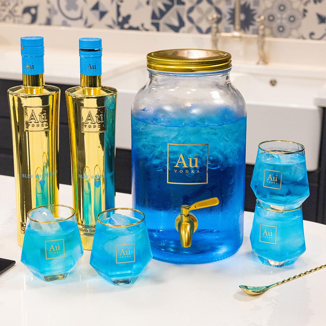 Au Vodka Glass Cocktail Dispenser - Au Vodka