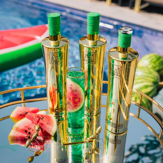 Au Vodka Green Watermelon Case of 6 - Au Vodka Wholesale
